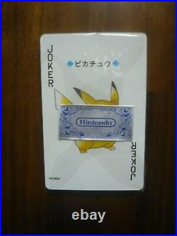 1 deck Nintendo Poker Playing Cards 1999 Pokemon (Silver Lugia)-Sealed New