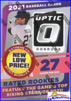 (10) 2021 Panini Optic Baseball EXCLUSIVE Sealed Blaster Box-PINK PARALLELS (10) 2021 Panini Optic Baseball EXCLUSIVE Sealed Blaster Box-PINK PARALLELS