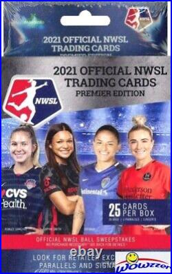 (10) 2021 Parkside NWSL Womens Soccer EXCLUSIVE Sealed HANGER Box-Look for AUTOS