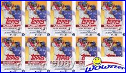 (10) 2022 Topps Series 2 Baseball EXCLUSIVE HUGE Sealed HANGER Box-670 Cards