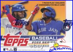 (10) 2022 Topps Series 2 Baseball EXCLUSIVE Sealed BLASTER Box-10 RELIC Cards (10) 2022 Topps Series 2 Baseball EXCLUSIVE Sealed BLASTER Box-10 RELIC Cards
