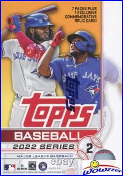 (10) 2022 Topps Series 2 Baseball EXCLUSIVE Sealed BLASTER Box-10 RELIC Cards (10) 2022 Topps Series 2 Baseball EXCLUSIVE Sealed BLASTER Box-10 RELIC Cards