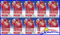 (10) 2023 Topps Update Baseball EXCLUSIVE Factory Sealed HANGER Box-590 Cards