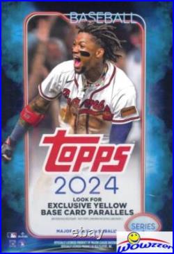 (10) 2024 Topps Series 1 Baseball EXCLUSIVE HUGE Sealed HANGER Box-590 Cards (10) 2024 Topps Series 1 Baseball EXCLUSIVE HUGE Sealed HANGER Box-590 Cards