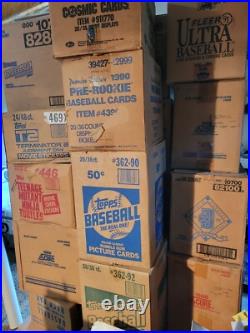 1000 Cards Unopened Baseball Card Sealed Packs-Rookie Cards Bonus & Star Cards