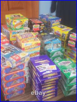 1000 Cards Unopened Baseball Card Sealed Packs-Rookie Cards Bonus & Star Cards