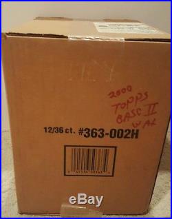12 2000 Topps Series 2 Baseball Hobby Boxes Factory Sealed