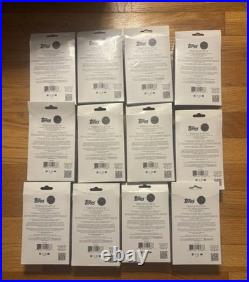 12 Box Lot New 2023-24 Topps Chrome Basketball Hanger Box Factory Sealed