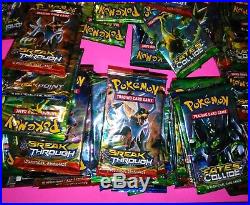 130 pack Sealed Pokemon Fates Collide break through box Trading Cards XY