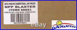 16/17 Panini Prizm Basketball Factory Sealed 20 Box Blaster CASE-20 AUTOGRAPH/GU