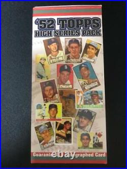 1952 Unopened Card Chase Box-21 Pack, + Auto + 2 Cards From The 1950/60's