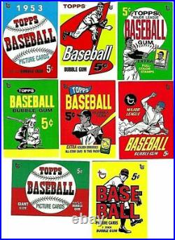 1952 Unopened Card Chase Box-21 Pack, + Auto + 2 Cards From The 1950/60's