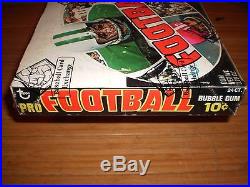1970 Topps Football Unopened1st-series Wax Pack Box-(bbce Sealed-auth)high End