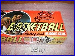 1974 Topps Basketball Full Unopened Wax Pack Box-(bbce-sealed), Very Clean-rare