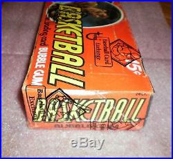 1974 Topps Basketball Full Unopened Wax Pack Box-(bbce-sealed), Very Clean-rare