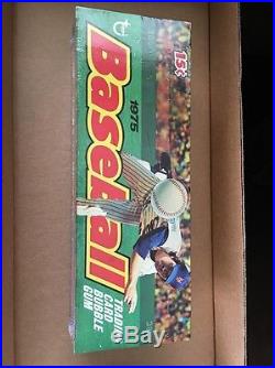 1975 Topps Baseball Mini Wax Box sealed with 36 Packs