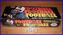 1976 Topps Football Unopened (36-pack) Wax Box-(bbce Sealed-auth'd)100% Unopened