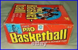 1978-79 Topps Basketball Wax Pack Box 36 Factory Sealed Packs Unopened