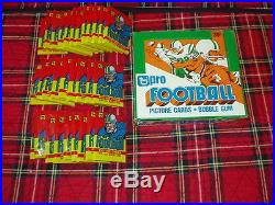 1978 TOPPS FOOTBALL WAX BOX IN CELLO BOX 30 SEALED PACKS EX/MT OR BETTER