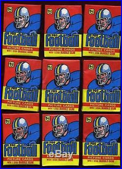 1978 TOPPS FOOTBALL WAX BOX IN CELLO BOX 30 SEALED PACKS EX/MT OR BETTER