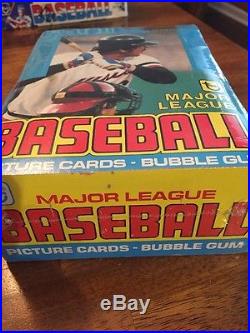 1979 Topps Baseball Unopened Wax Box Bbce Sealed & Authenticated 36 Packs