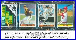 1979 Topps Baseball RACK BOX 24 packs of 39 cards BBCE FASC sealed Read
