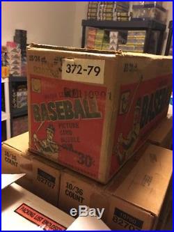 1979 Topps Baseball Sealed Cello Case Of 15 Boxes