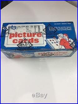1979 Topps Baseball Vending Box BBCE Sealed 500 count cards Ozzie Smith Ryan PSA