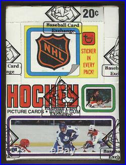 1979 Topps hockey wax box BBCE sealed. Wayne Gretzky rookie