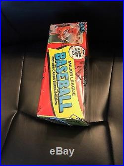 1980 Topps Baseball Unopened 36 Pack Wax Box Bbce Sealed Authentic Rare