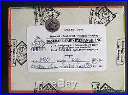 1980 TOPPS BASEBALL UNOPENED WAX BOX BBCE AUTHENTICATED FASC From sealed Case