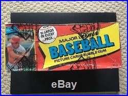 1980 TOPPS BASEBALL UNOPENED WAX BOX BBCE AUTHENTICATED FASC From sealed Case