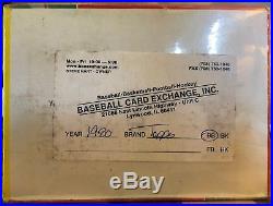 1980 Topps Baseball Wax Box BBCE Sealed & Complete Set Binder Henderson RC