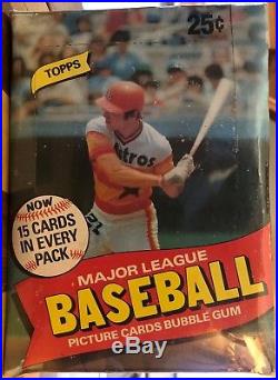 1980 Topps Baseball Wax Box BBCE Sealed & Complete Set Binder Henderson RC