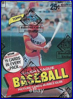 1980 Topps Baseball Wax Box Sealed and BBCE Authenticated 5968