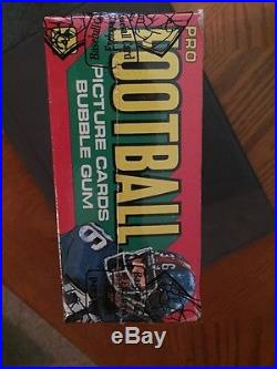 1980 Topps Football Unopened Wax Box BBCE Sealed & Authenticated Vintage
