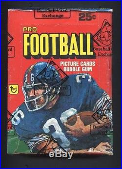 1980 Topps Football Unopened Wax Pack Box with 36 Packs BBCE Sealed