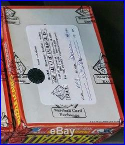 1981 1982 1983 1984 Donruss Wax Box lot BBCE sealed