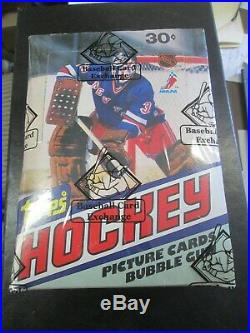 1981/82 Topps Hockey Sealed Wax Box Mint! BB Card Exchange Wrapped