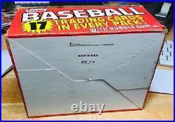 1981 Fleer Wax Box 38 unopened sealed wax packs per box