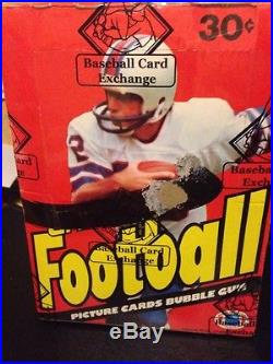 1981 Topps Football Unopened Wax Box BBCE Sealed FLAWLESS No Reserve