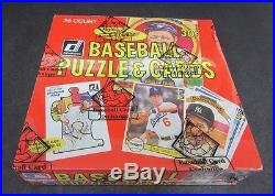 1982 Donruss Baseball Unopened Wax Box (FASC) From A Sealed Case (BBCE)