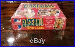 1983 Donruss Baseball 36 Pack Wax Box Unopened factory sealed Gwynn RC Sandberg