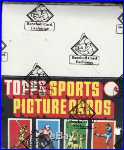 1983 Topps Baseball BBCE sealed rack box Gwynn Boggs Sandberg