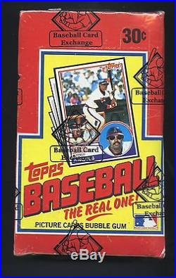 1983 Topps Baseball Michigan Box Unopended Wax Packs with 36 Packs BBCE Sealed