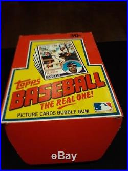 1983 Topps Baseball Wax Box 36 Sealed Packs