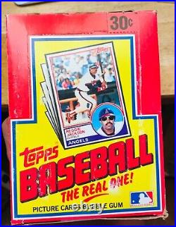 1983 Topps Baseball cards 36 wax sealed packs per box Unopened-untouched