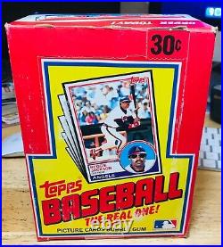 1983 Topps Baseball cards 36 wax sealed packs per box Unopened-untouched
