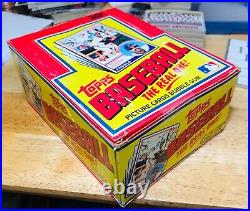 1983 Topps Baseball cards 36 wax sealed packs per box Unopened-untouched