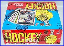 1984-85 O-pee-chee Opc Hockey Bbce Sealed Wax Box 48pk Yzerman Chelios Gilmour B